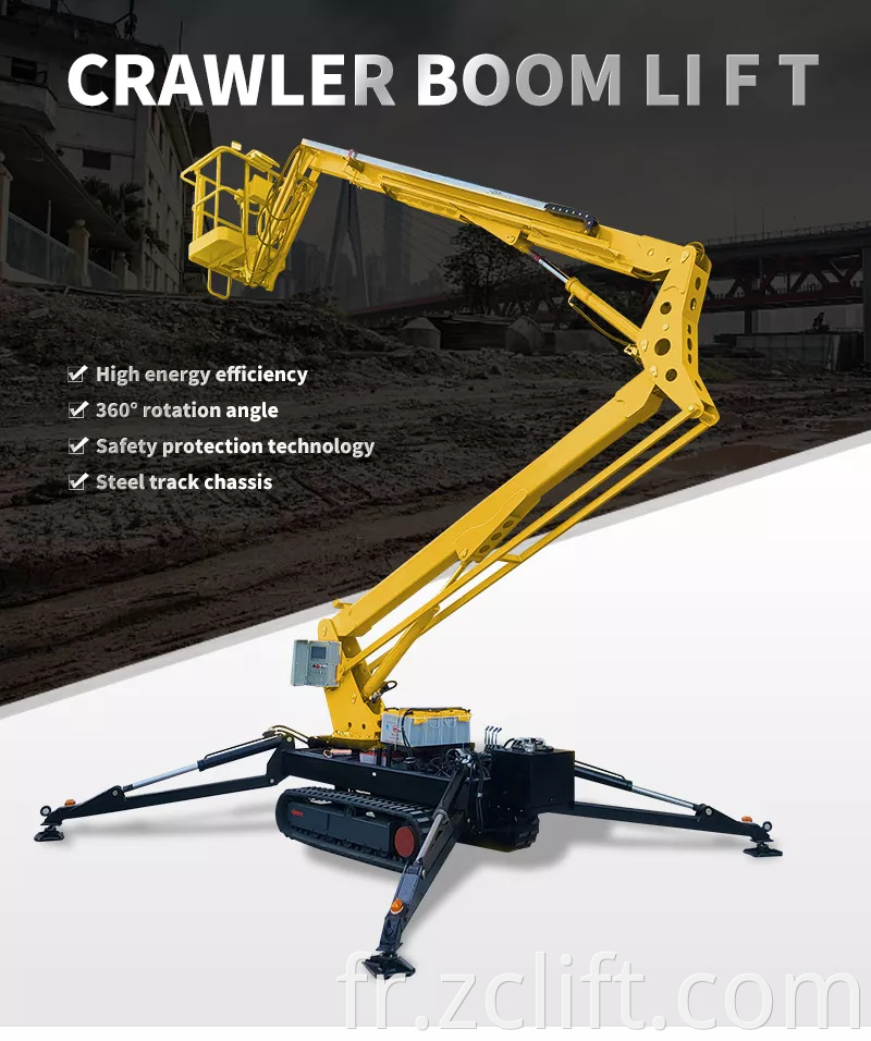 trackeed boom lift